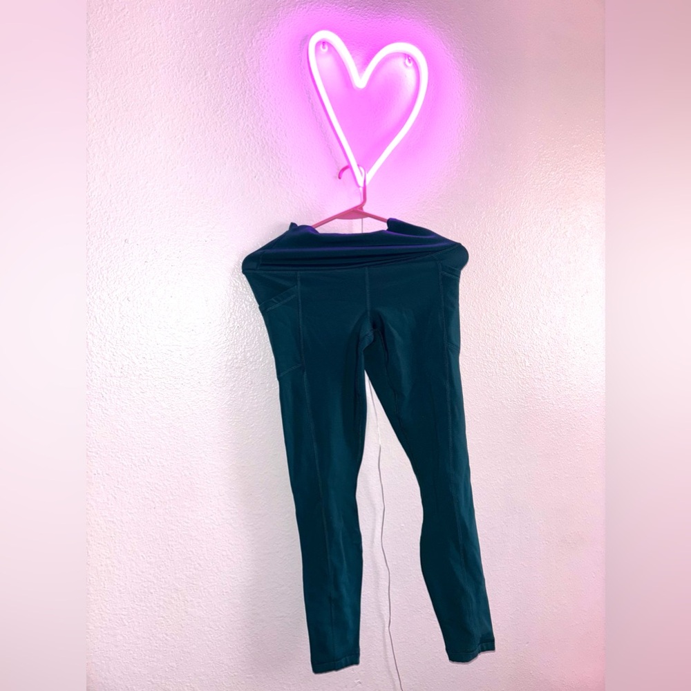 Turquoise Leggings